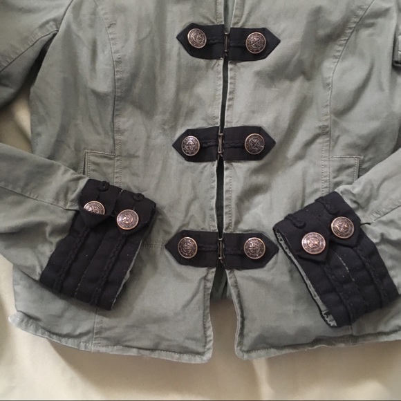 Lord & Taylor Military Style Jacket Woman’s 2 - Picture 2 of 6